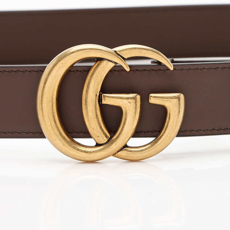 Gucci GG Supreme GG Marmont Slim Belt - Size 38 / 95 (SHF-wl4ncy)