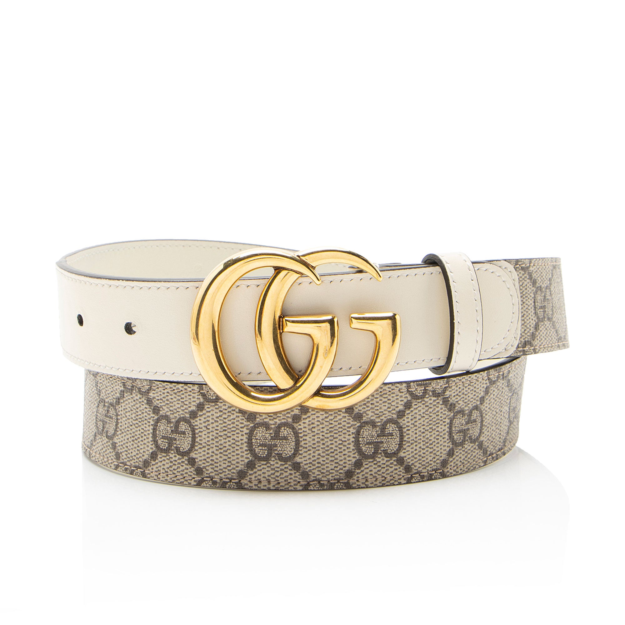 Gucci GG Supreme GG Marmont Thin Belt - Size 36 / 90