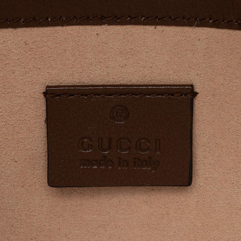 Gucci GG Supreme Horsebit 1955 Mini Shoulder Bag (SHF-IqWPZK)
