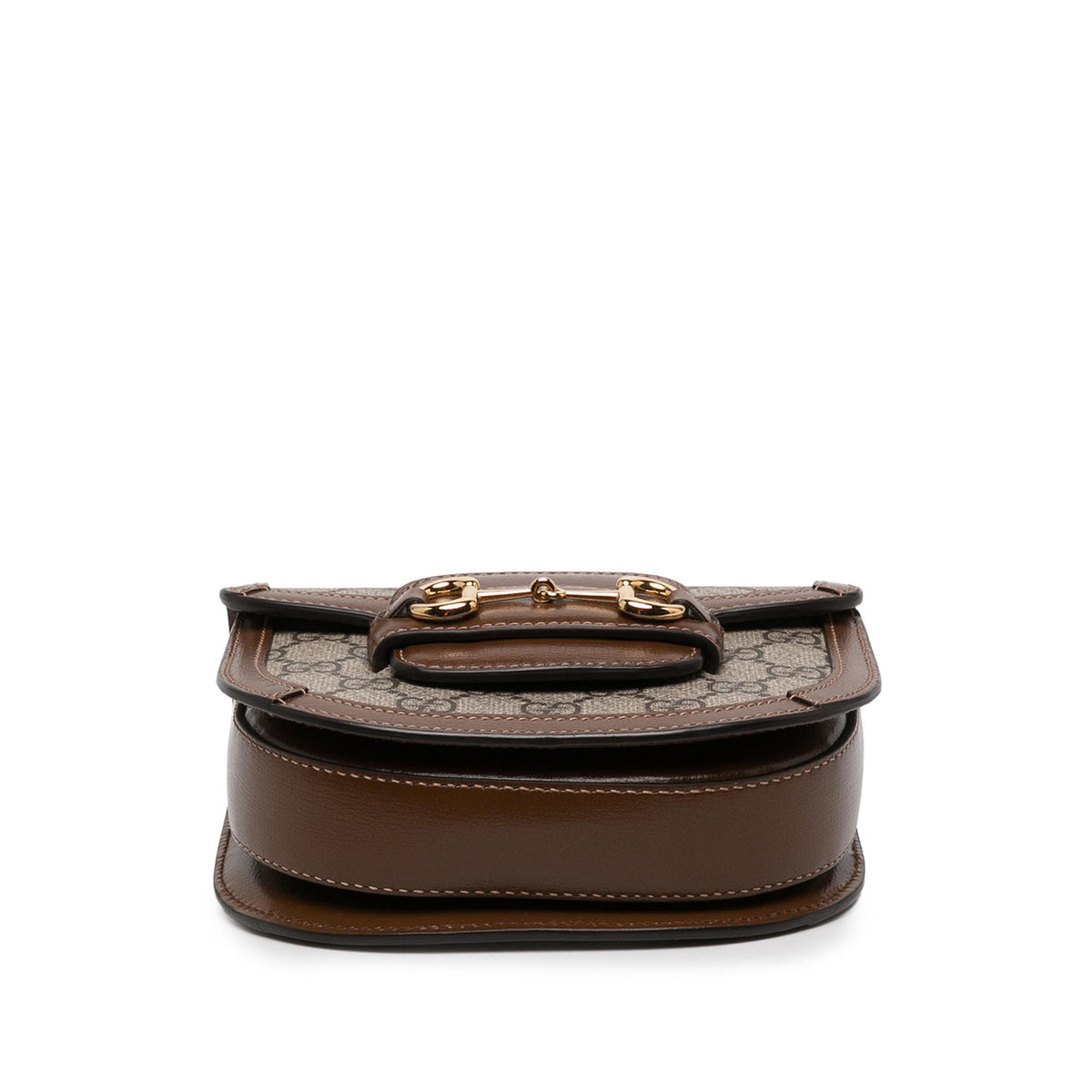 Gucci GG Supreme Horsebit 1955 Rounded Belt Bag