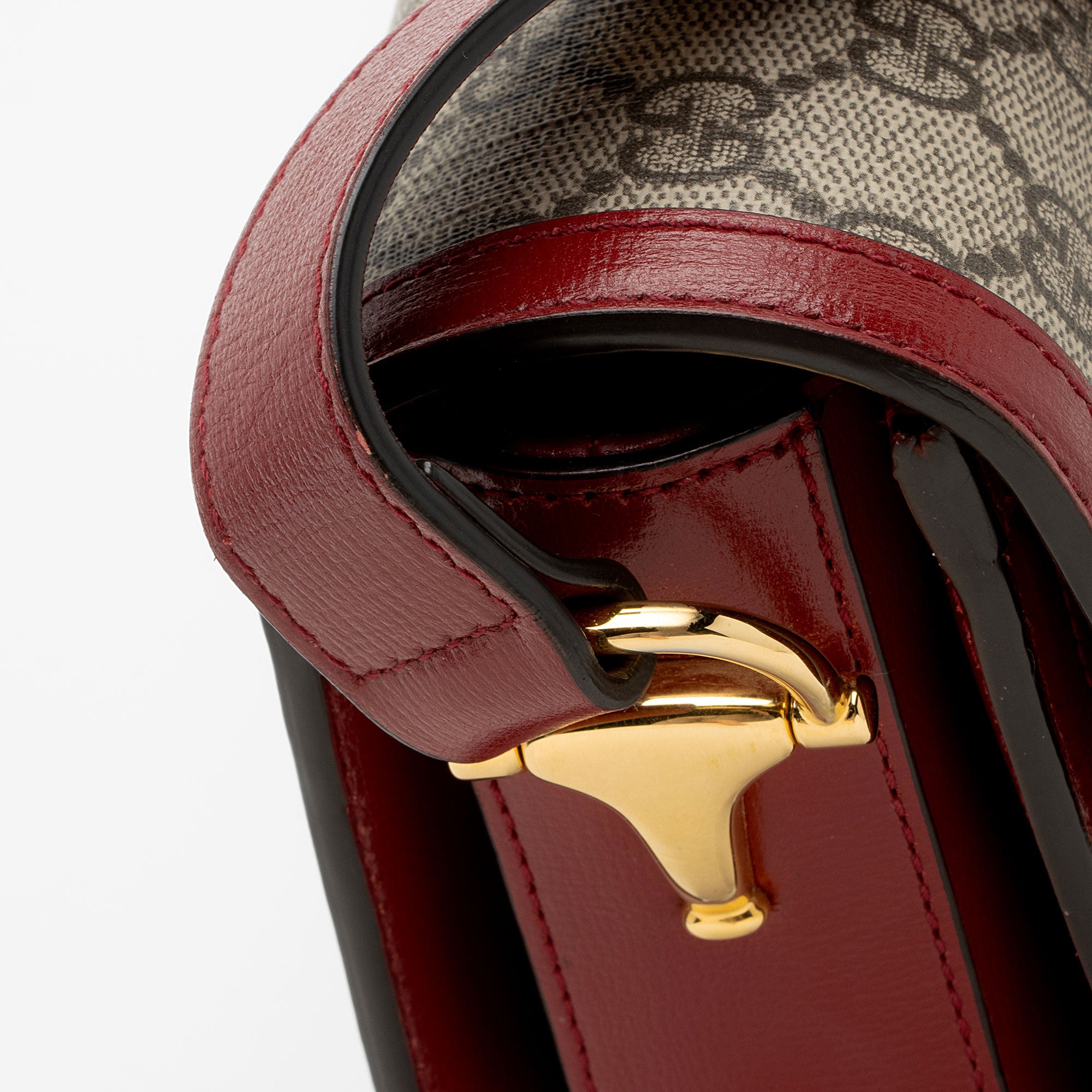 Gucci GG Supreme Horsebit 1955 Shoulder Bag (SHF-aGjQ4R)