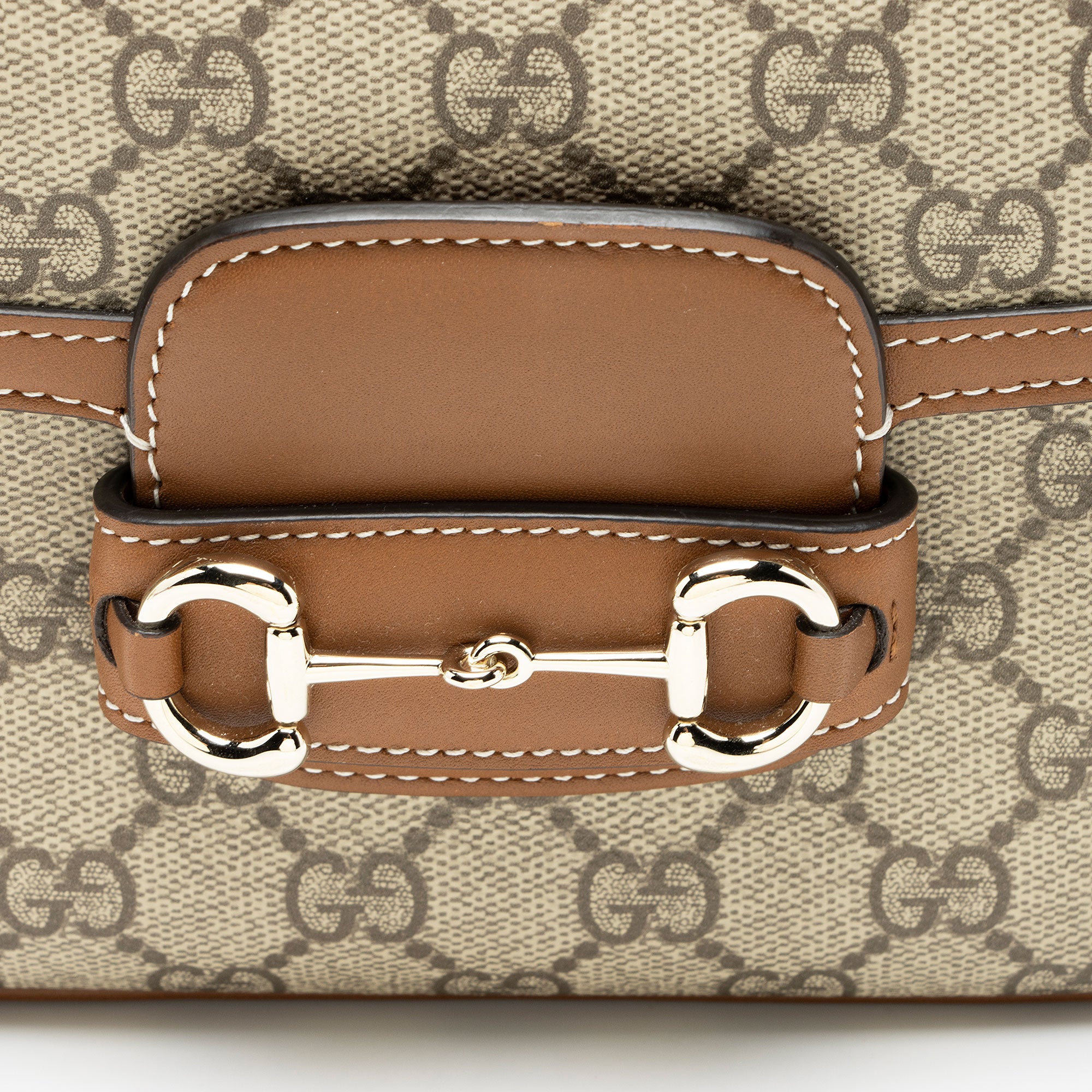 Gucci GG Supreme Horsebit 1955 Small Shoulder Bag