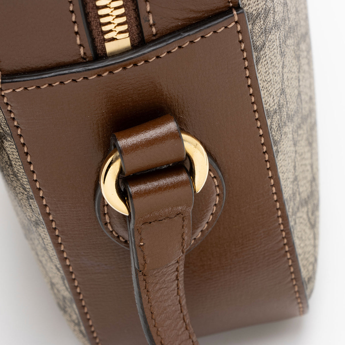 Gucci GG Supreme Horsebit 1955 Small Shoulder Bag