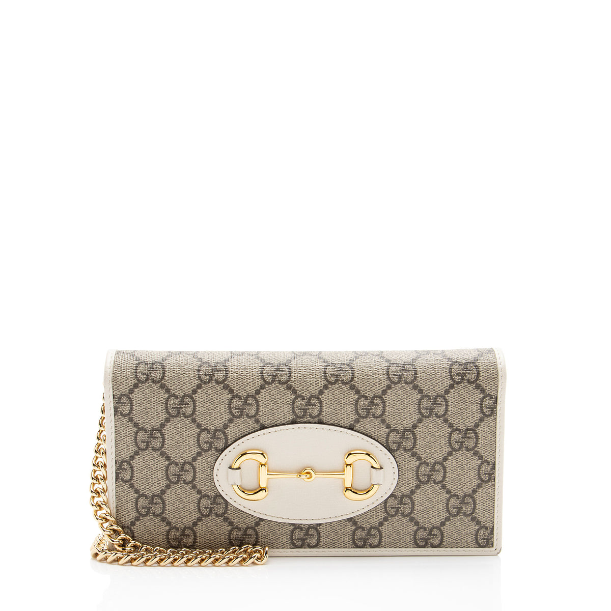 Gucci GG Supreme Horsebit 1955 Wallet on Chain
