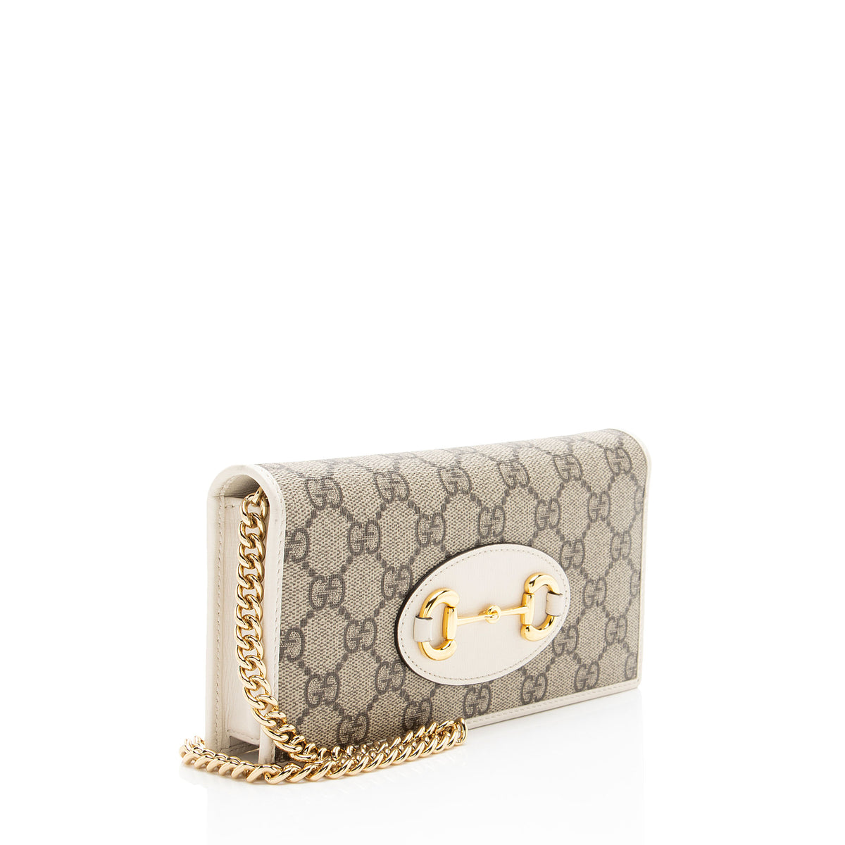 Gucci GG Supreme Horsebit 1955 Wallet on Chain