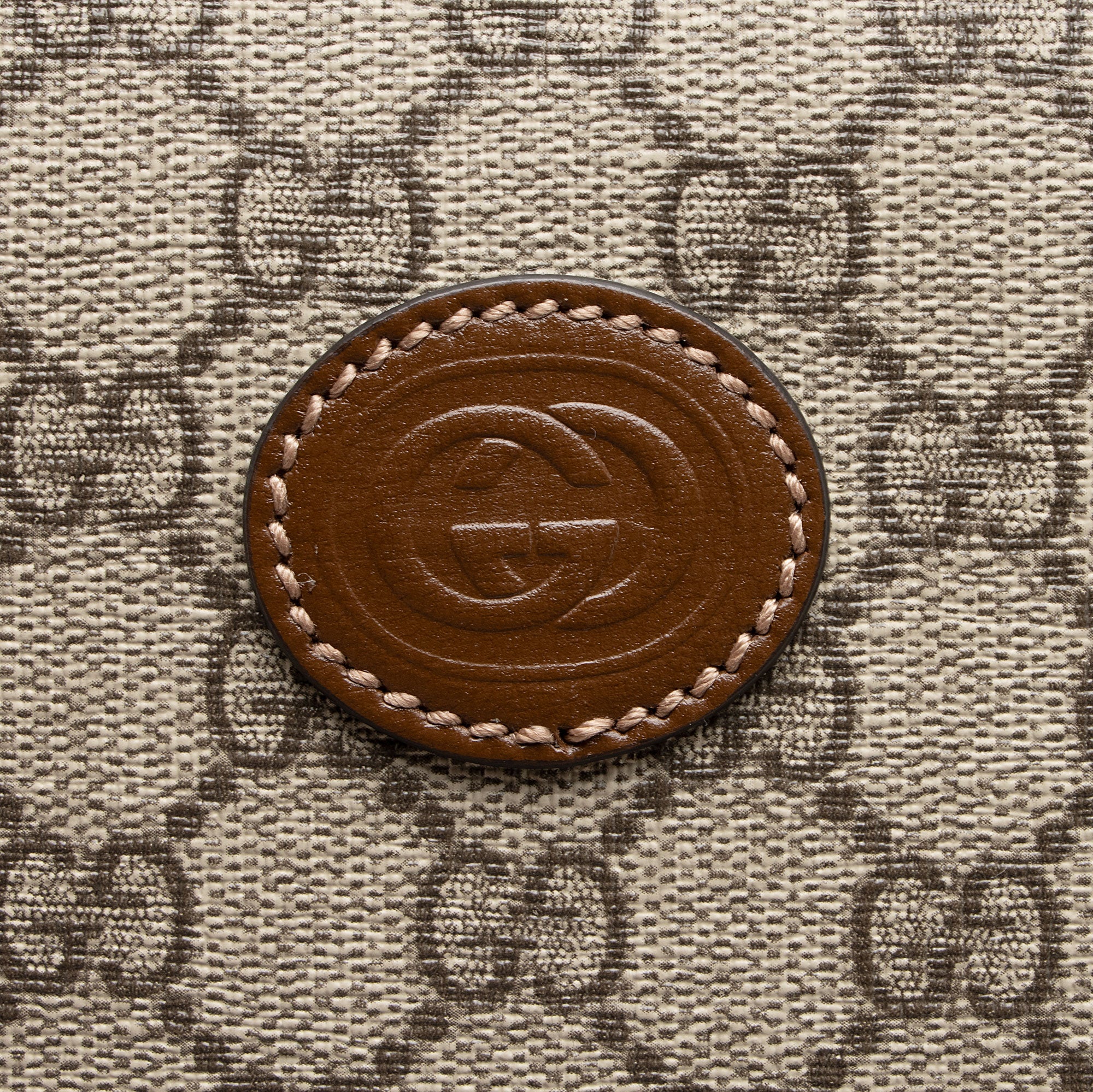 Gucci GG Supreme Interlocking G Backpack (SHF-KhISQT)