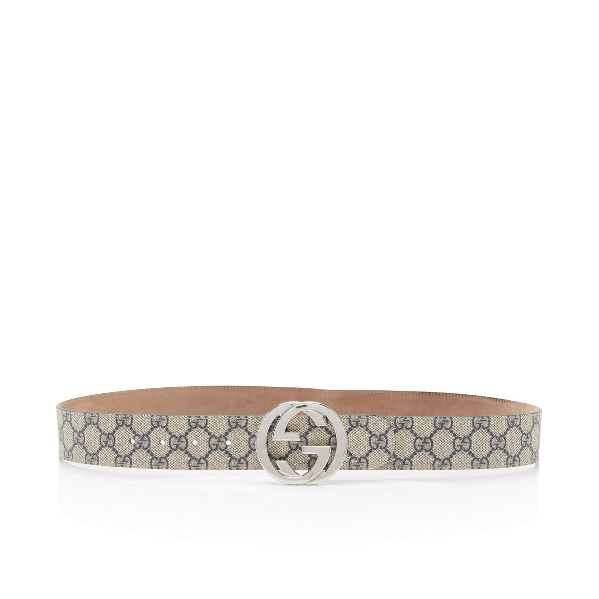 Gucci GG Supreme Interlocking G Belt - Size 36 / 90 - FINAL SALE (SHF-