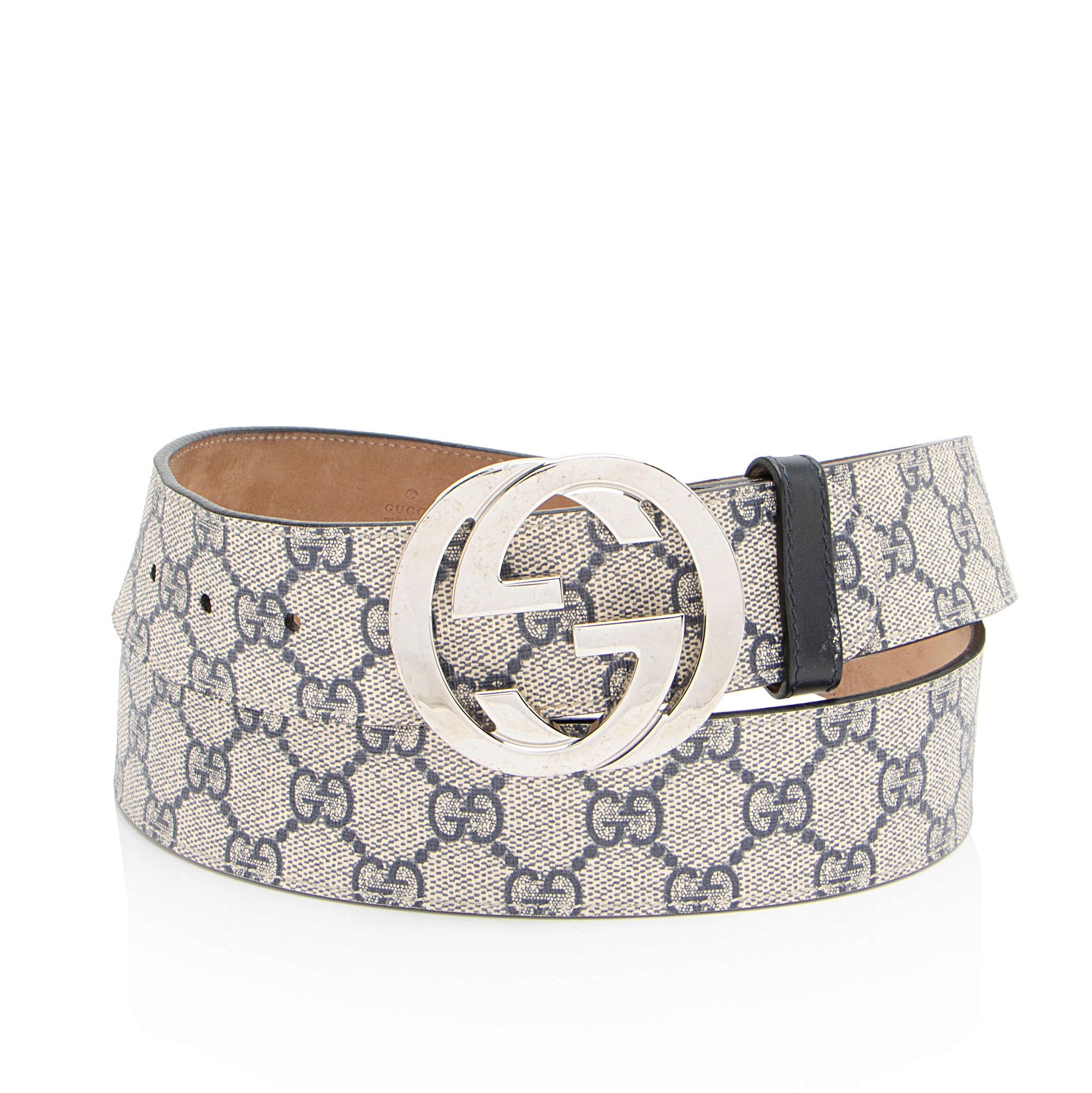 Gucci GG Supreme Interlocking G Belt - Size 44 / 110