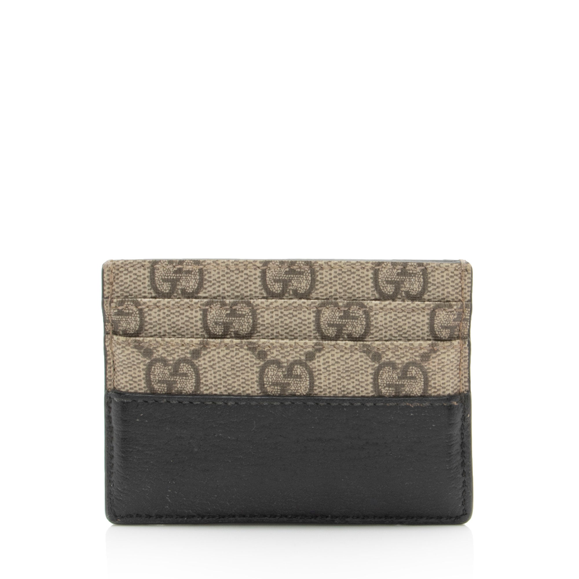 Gucci GG Supreme Interlocking G Card Holder