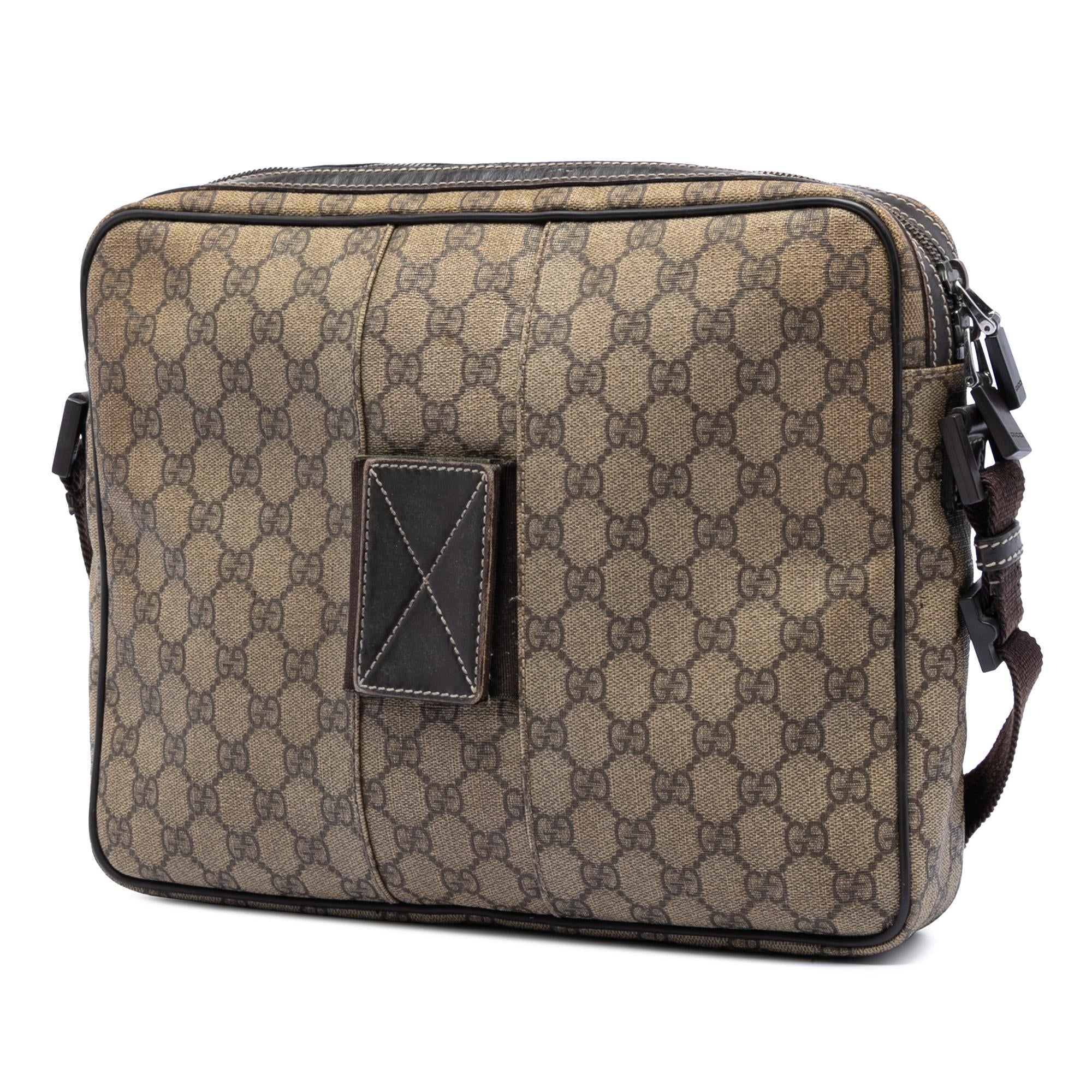 Gucci GG Supreme Interlocking G Crossbody