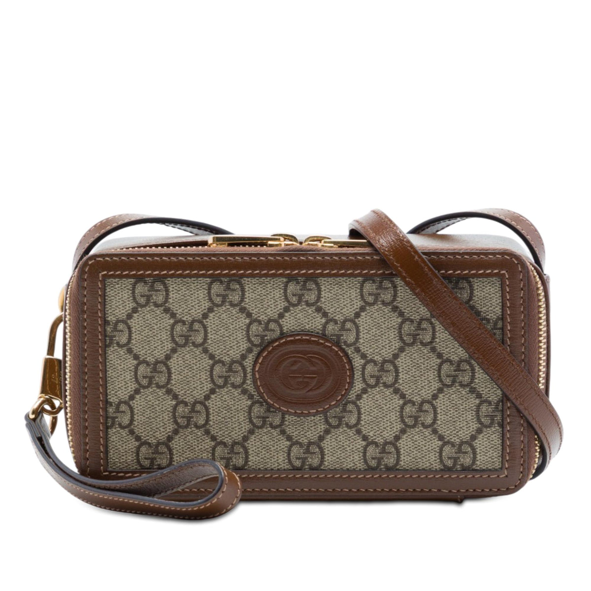 Gucci GG Supreme Interlocking G Crossbody