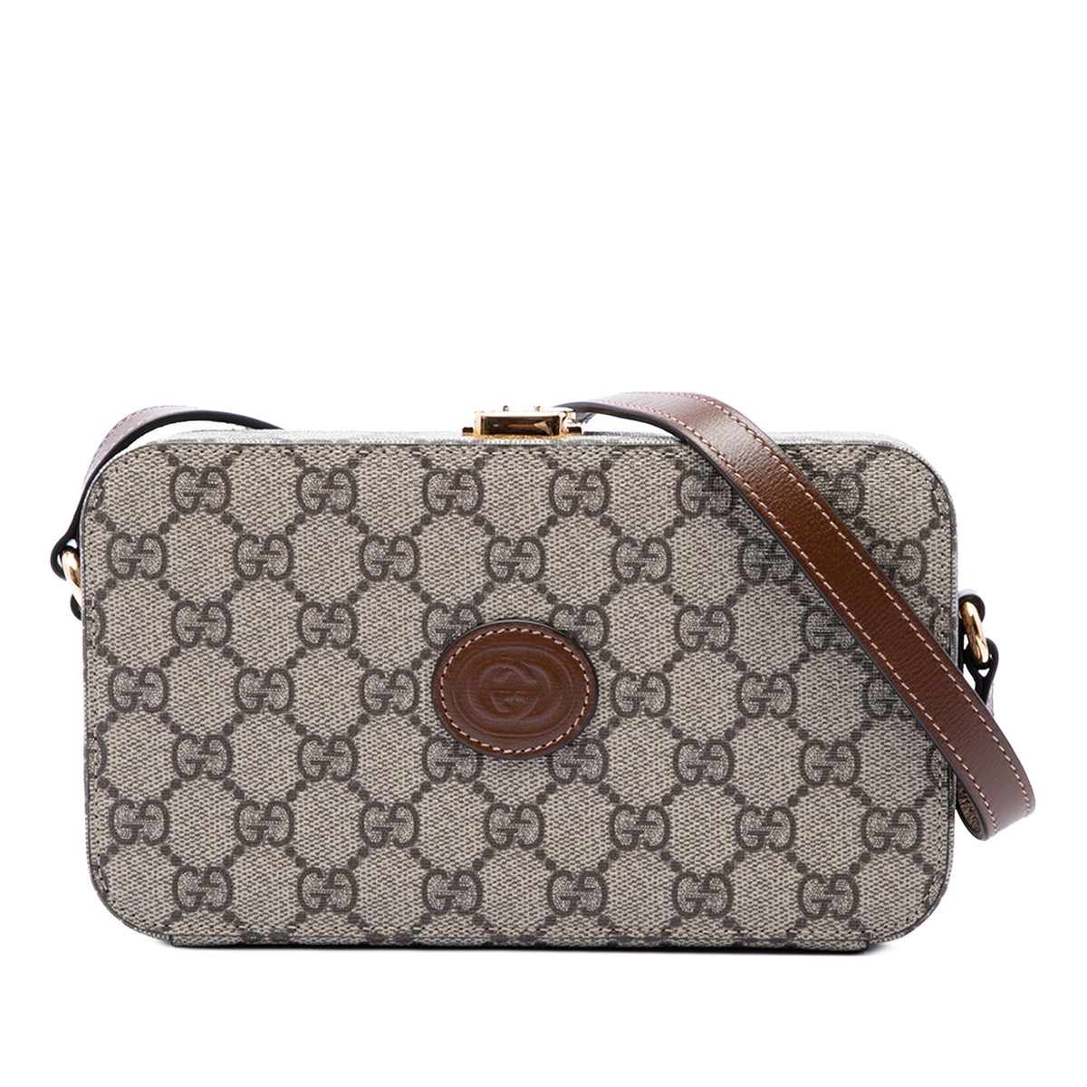 Gucci GG Supreme Interlocking G Crossbody