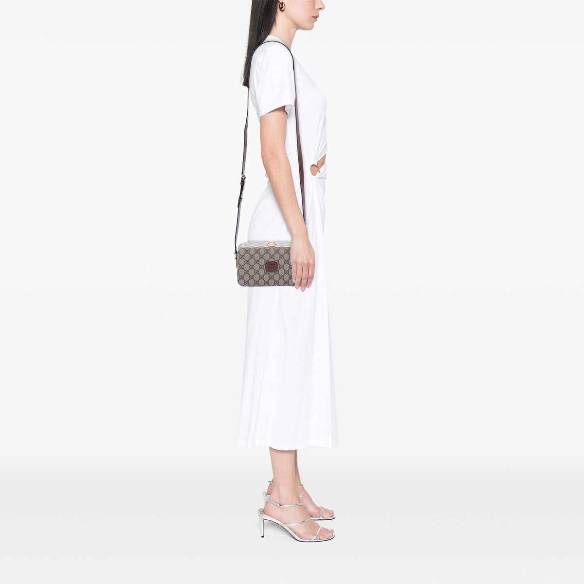 Gucci GG Supreme Interlocking G Crossbody