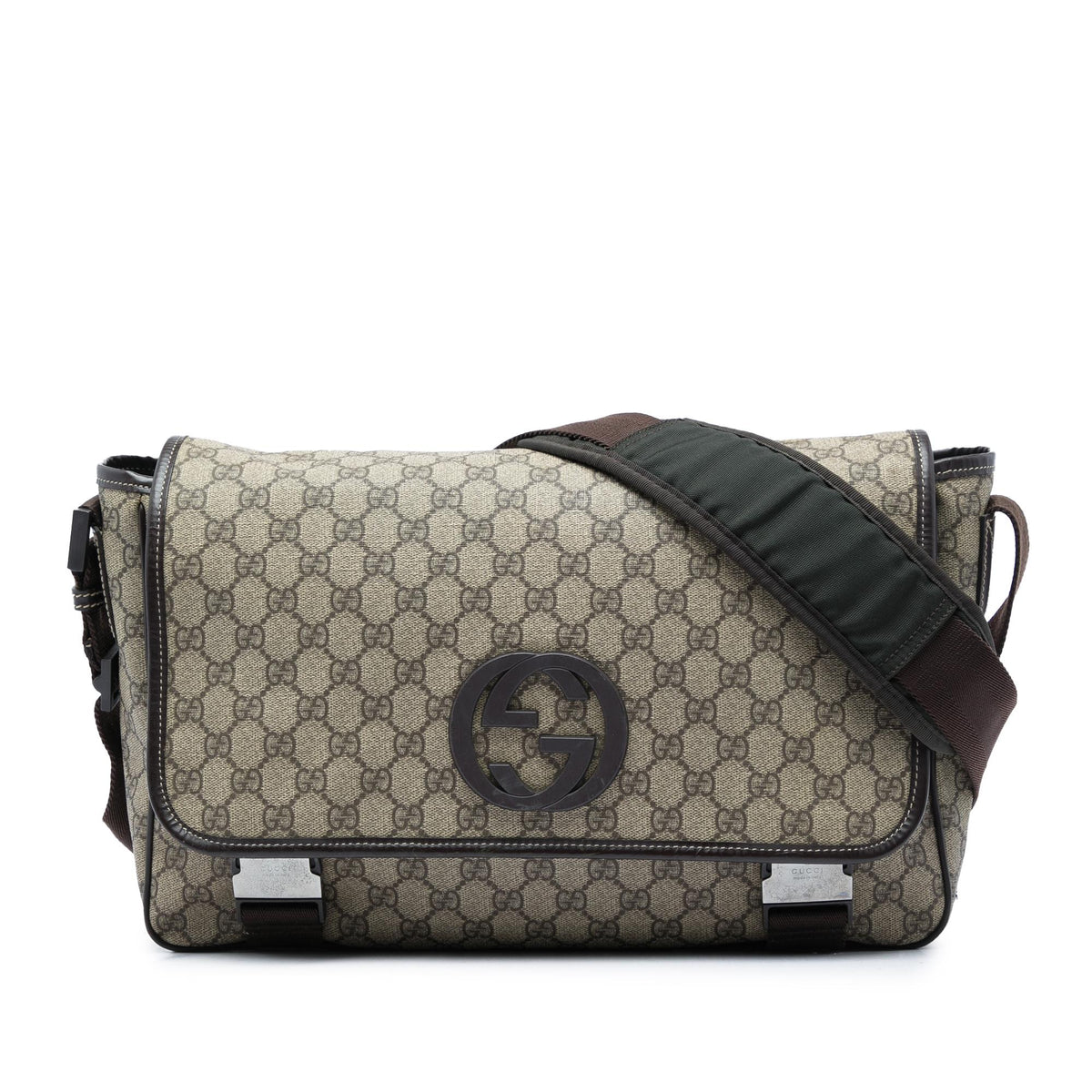Gucci GG Supreme Interlocking G Crossbody