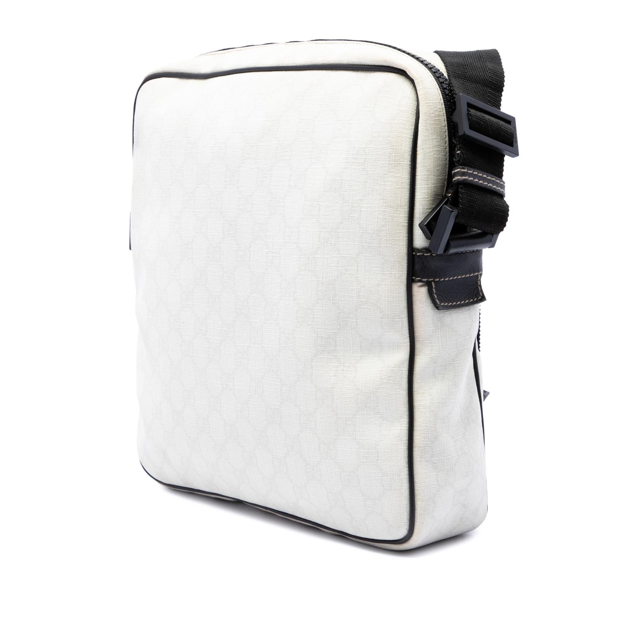 Gucci GG Supreme Interlocking G Web Crossbody