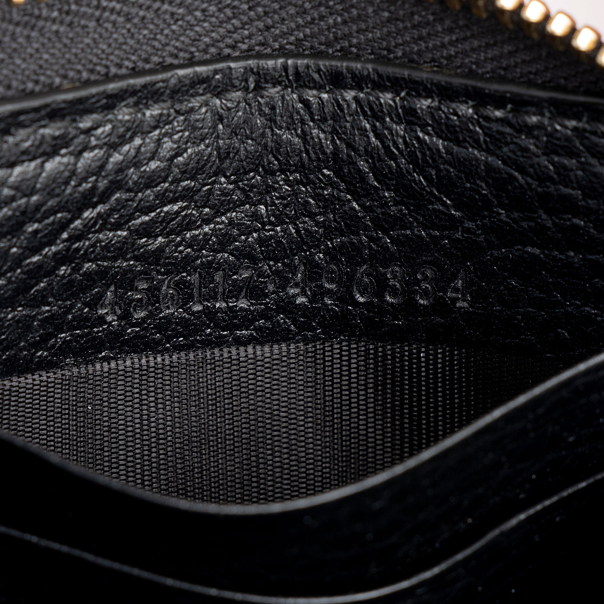 Gucci GG Supreme Leather GG Marmont Zip Around Wallet