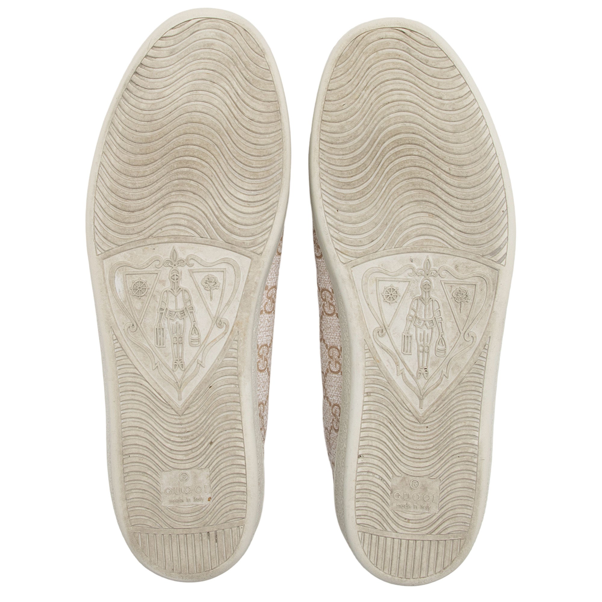 Gucci GG Supreme Leather Low Top Sneakers - Size 8.5 / 38.5 (SHF-ynQxjf)