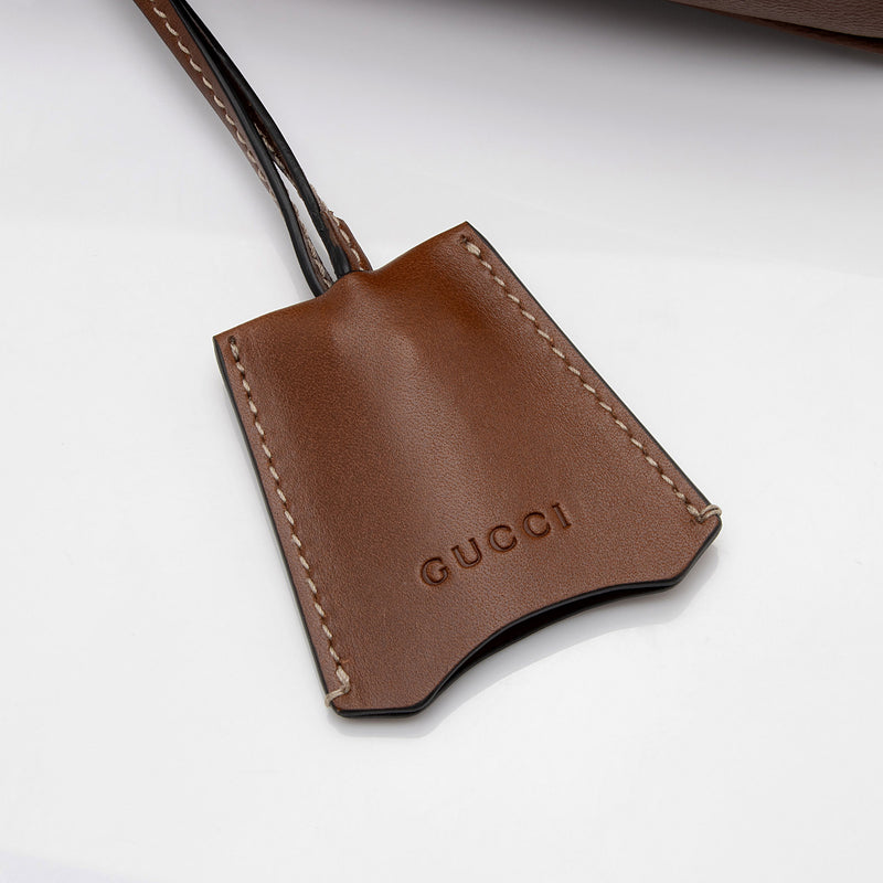 Gucci GG Supreme Leather Padlock Mini Crossbody Bag (SHF-sr3eos)