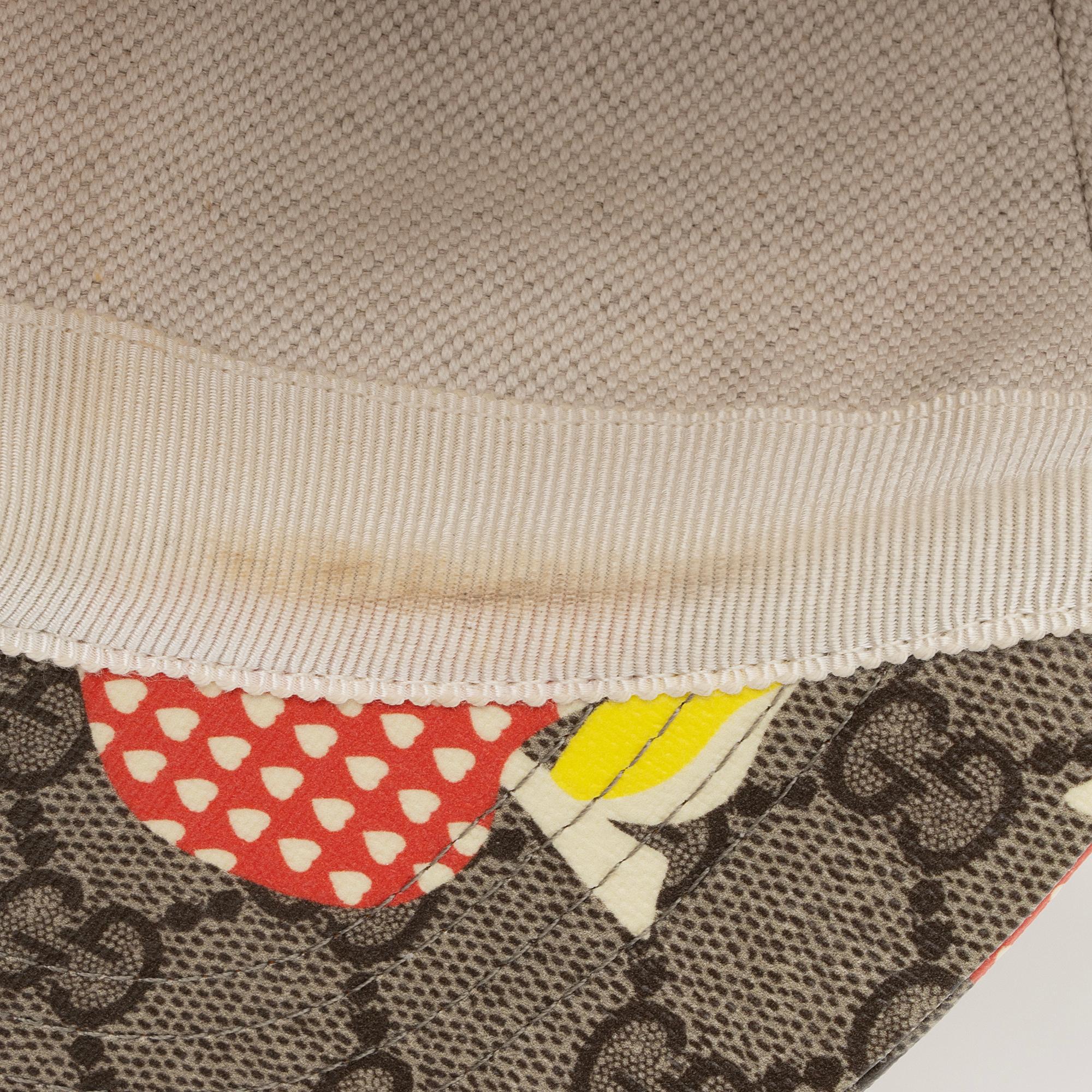 Gucci GG Supreme Les Pommes Baseball Hat - Size XL (SHF-BWOhtZ)