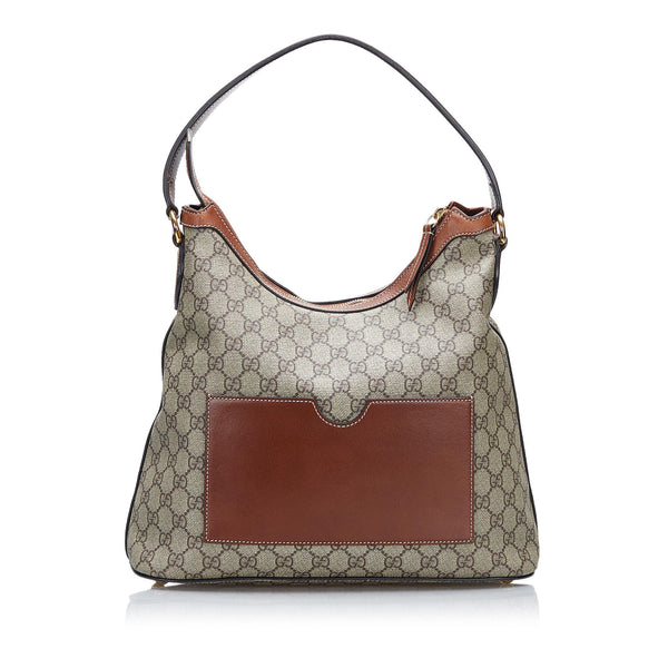 Gucci GG Supreme Linea A Shoulder Bag (SHG-mThBcA)