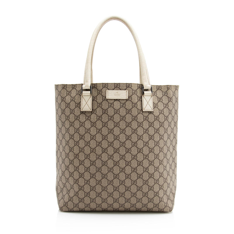 Gucci supreme outlet tote medium
