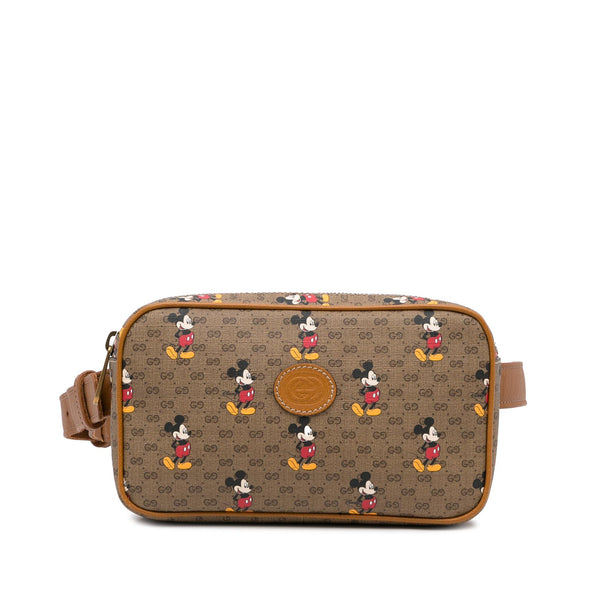 Gucci GG Supreme Mickey Belt Bag (SHG-wmmSkK)