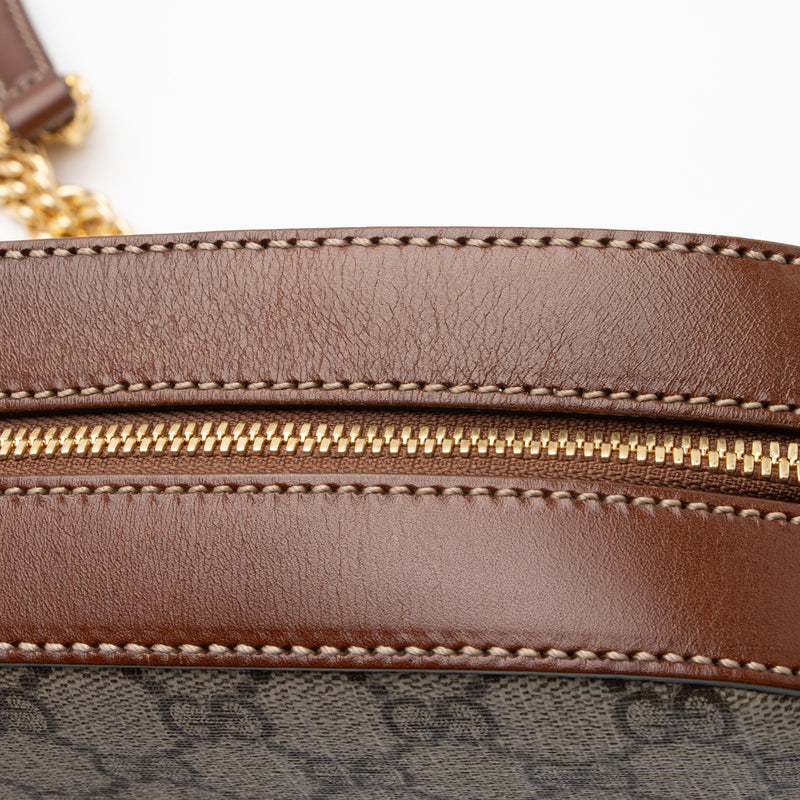 Gucci GG Supreme Mini Chain Bag SHF ln23nV LuxeDH