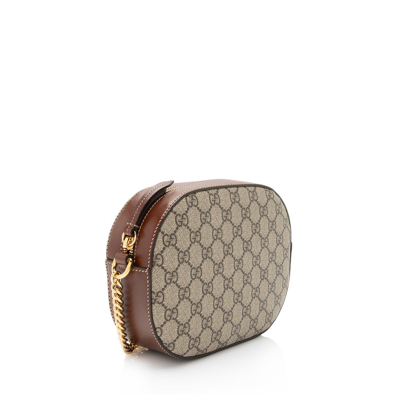 Gucci supreme top mini chain bag