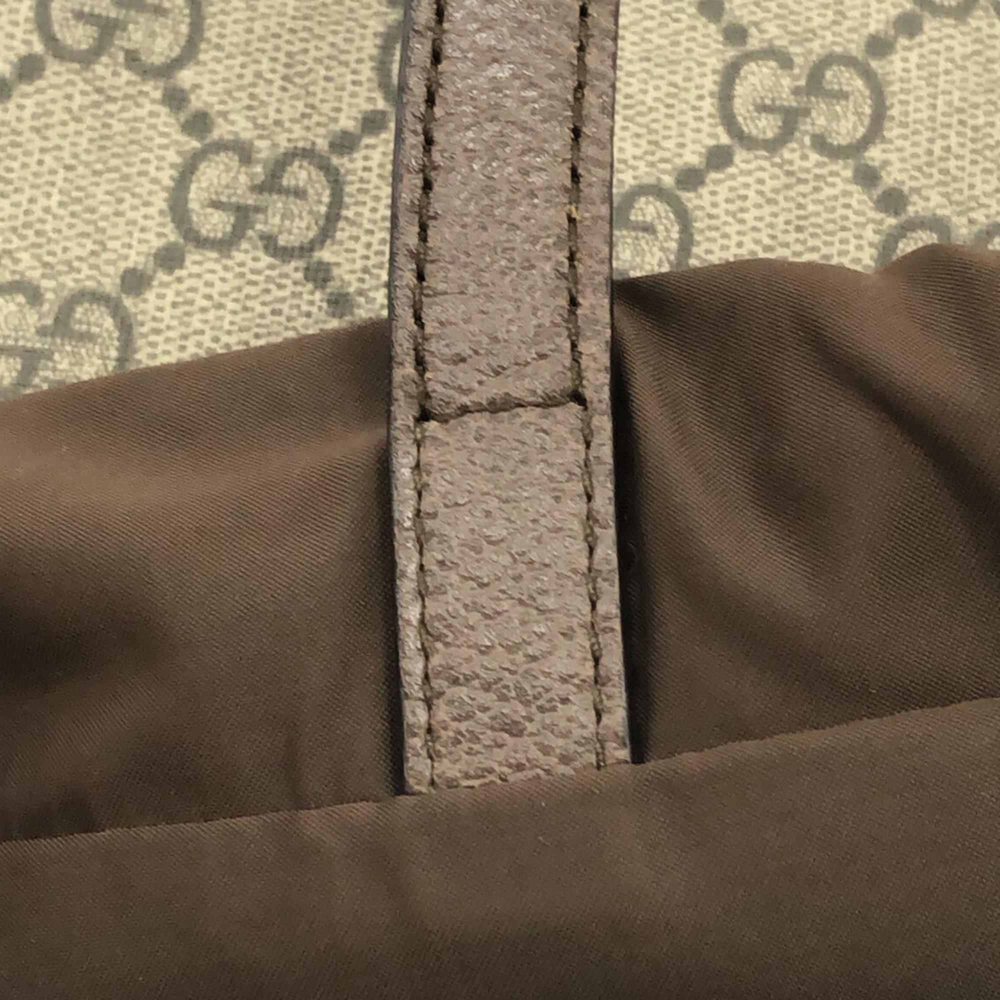 Gucci GG Supreme Neo Vintage Drawstring Backpack (SHG-PM3g2W)