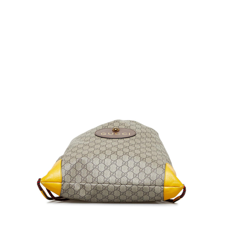 Gucci GG Supreme Neo Vintage Drawstring Backpack (SHG-8JRoJu)