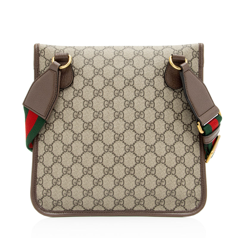 Gucci GG Supreme Neo Vintage Medium Messenger Bag (SHF-6GM9Gn)