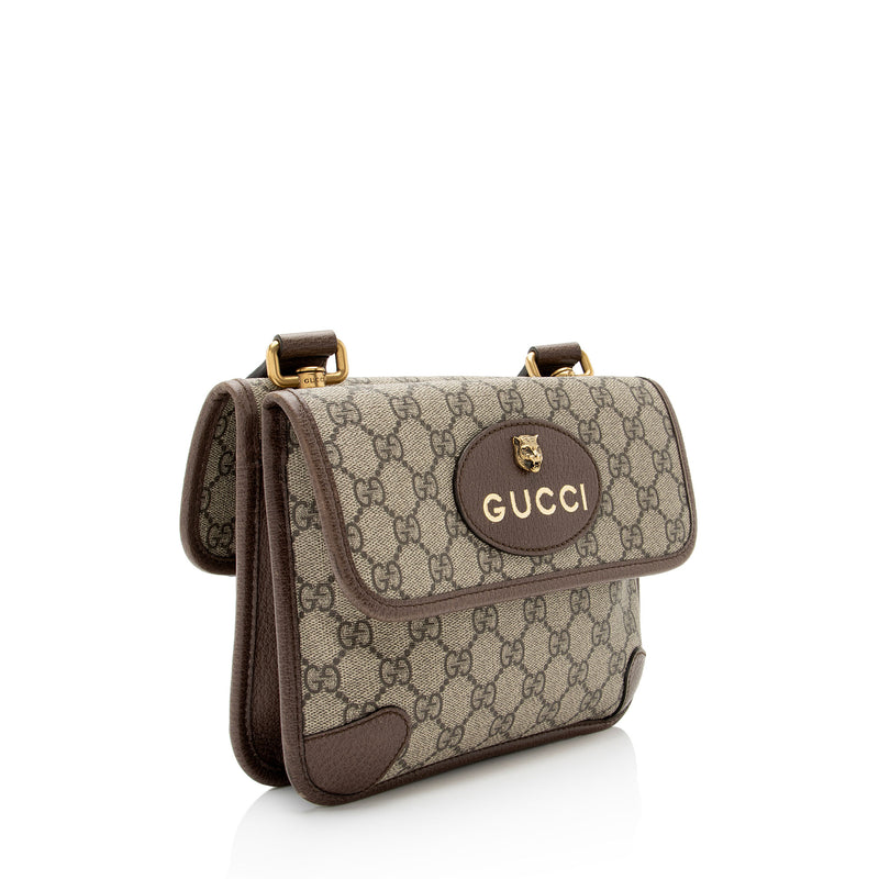 Gucci GG Supreme Neo Vintage Small Messenger Bag (SHF-7H5rBM)