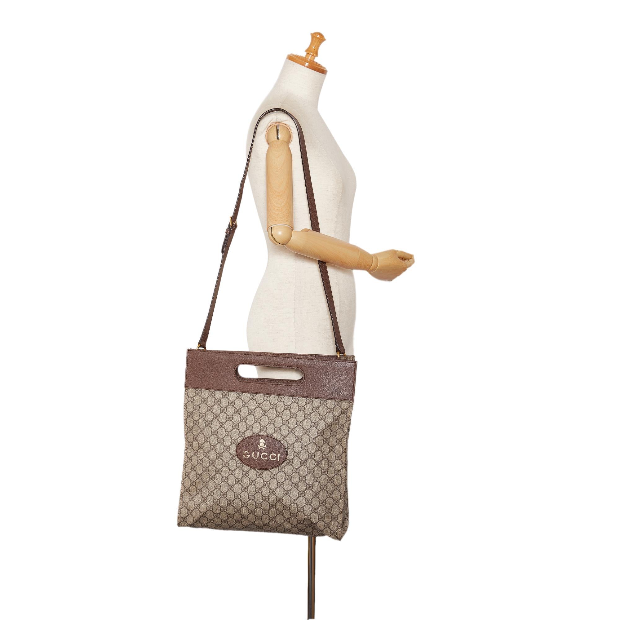 Gucci GG Supreme Neo Vintage Soft Tote (SHG-fqGbPq)