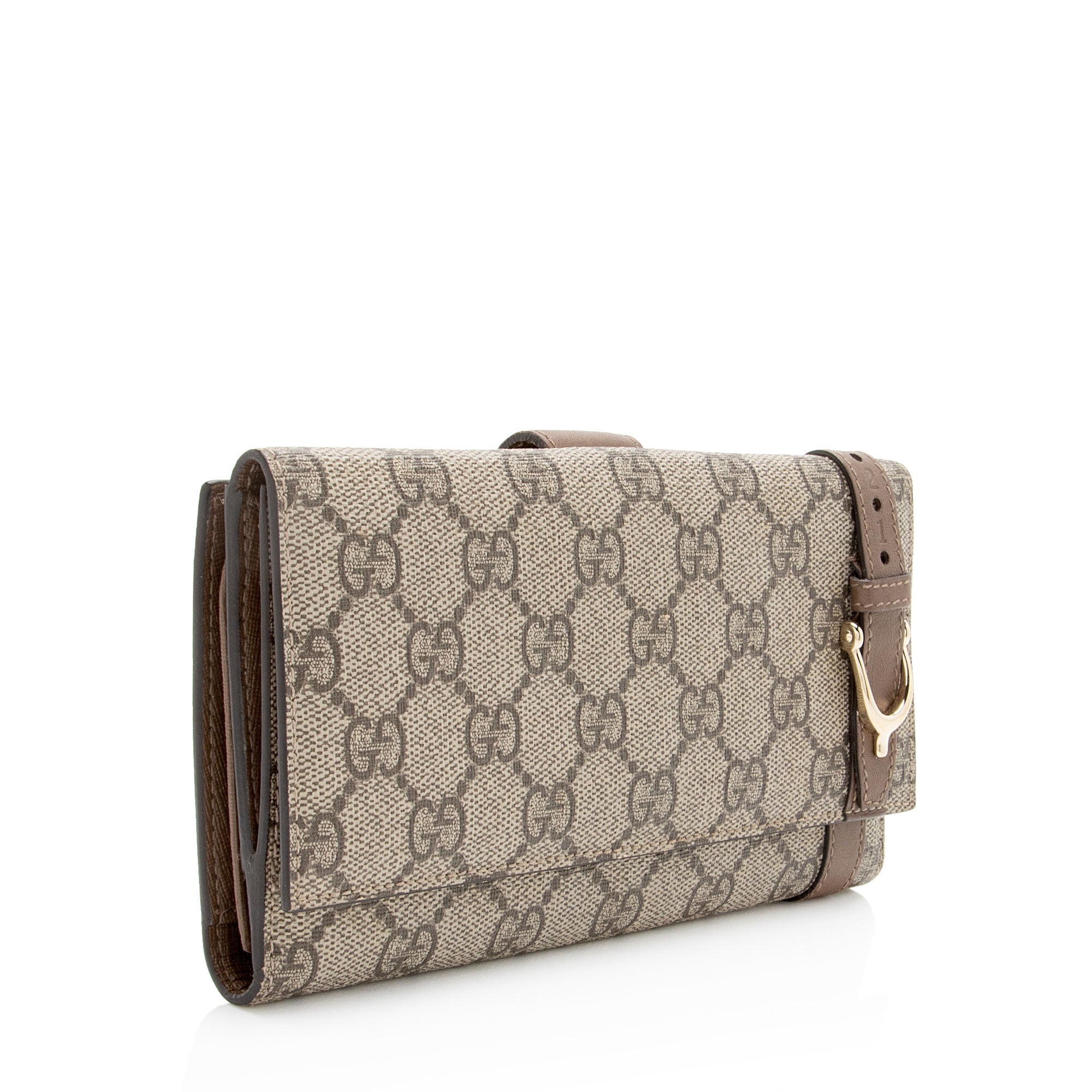 Gucci GG Supreme Nice Continental Wallet