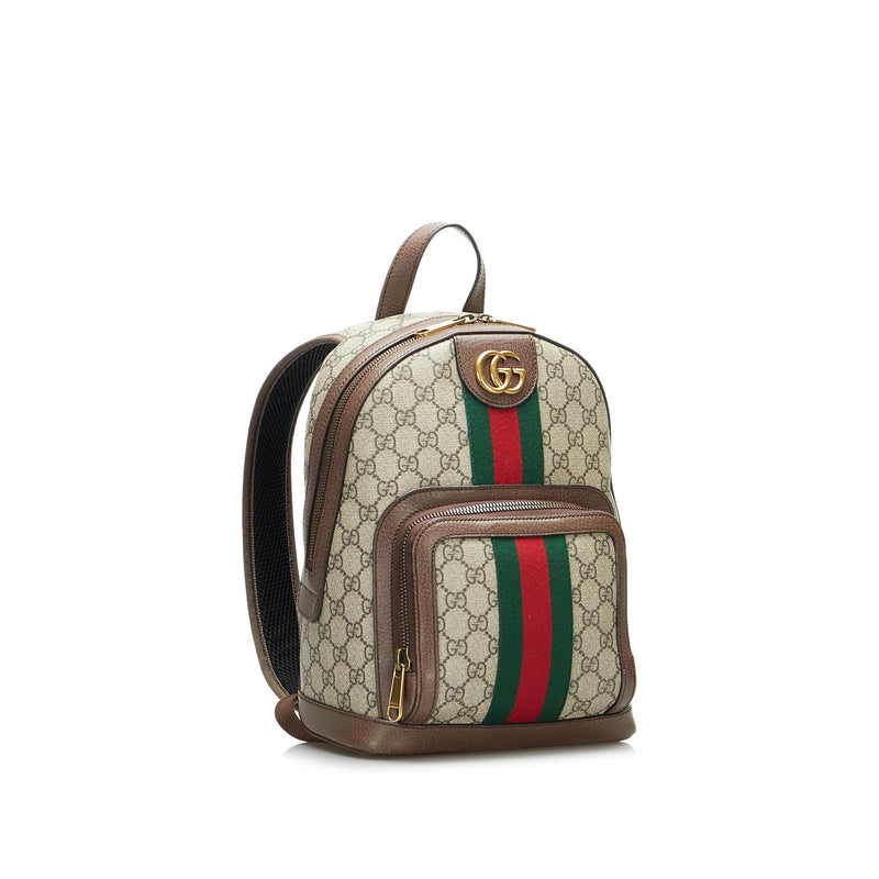 Gucci Suprême GG Briefcase 398788  logo-tape shoulder bag Schwarz