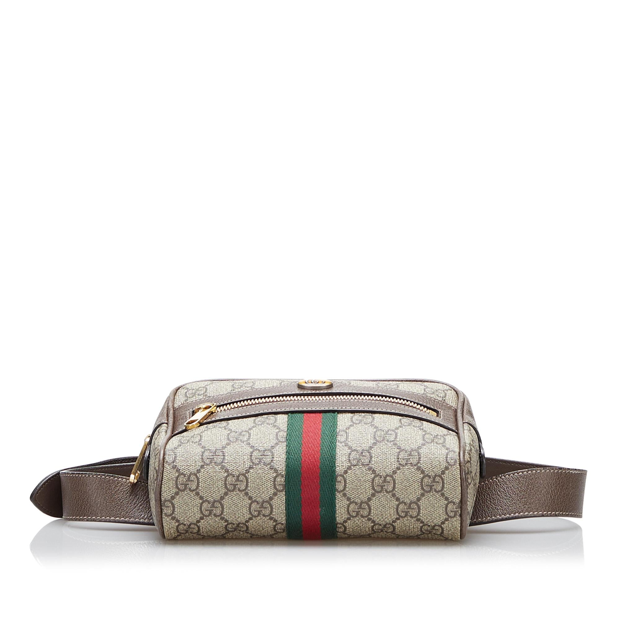 Gucci GG Supreme Ophidia Belt Bag (SHG-9I38zm)