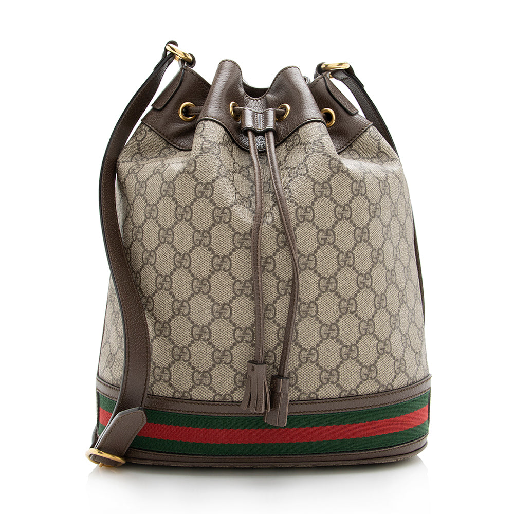 GUCCI Vintage Drawstring Bucket Bag