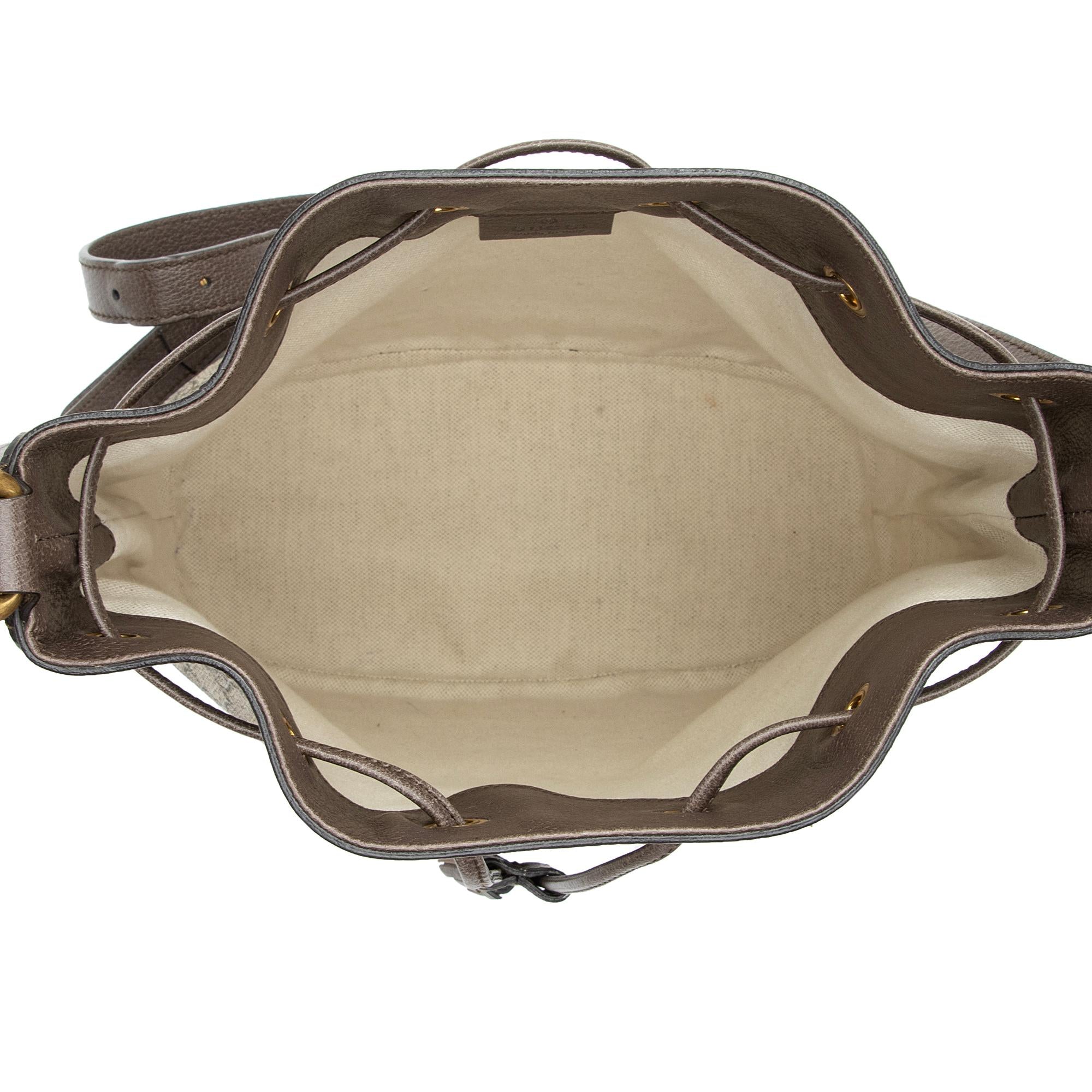 Gucci GG Supreme Ophidia Bucket Bag (SHF-23884)