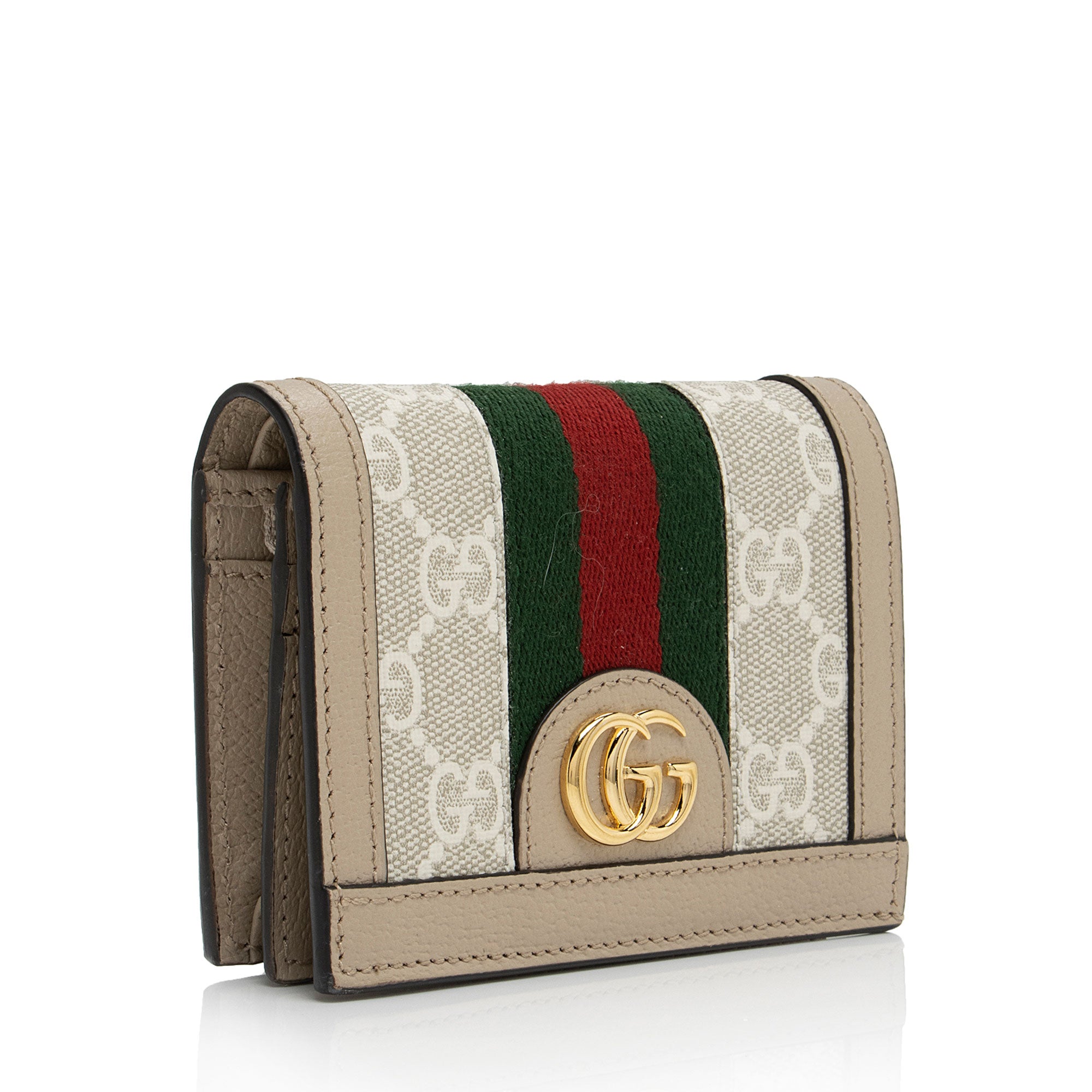 Gucci GG Supreme Ophidia Card Case Wallet (SHF-mU5Pf6)