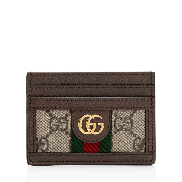 Gucci GG Supreme Ophidia Card Holder (SHF-RDuM5W)