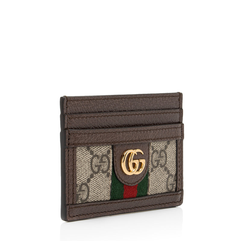 Gucci GG Supreme Ophidia Card Holder (SHF-RDuM5W)