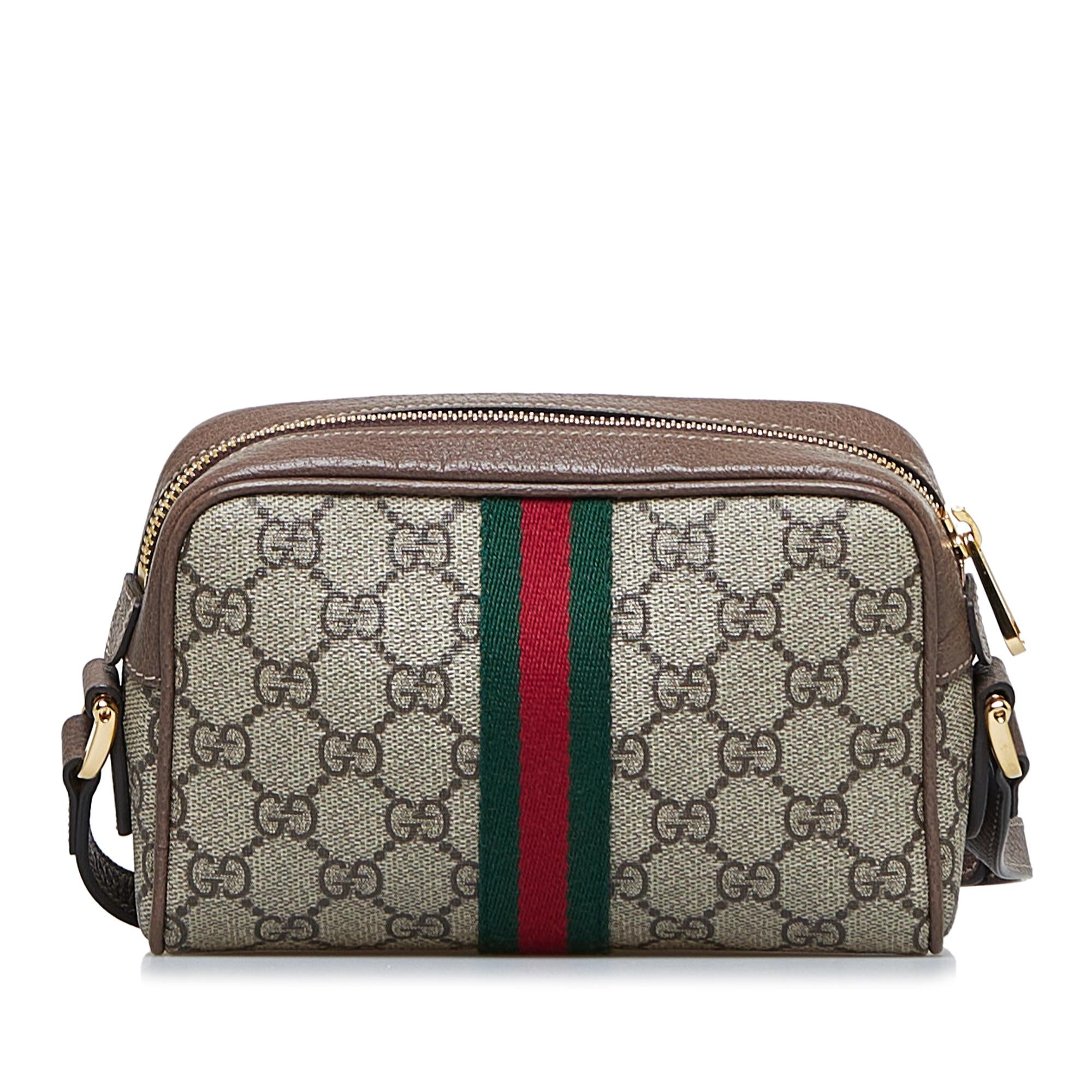 Gucci GG Supreme Ophidia Crossbody Bag (SHG-4Aa0H4)