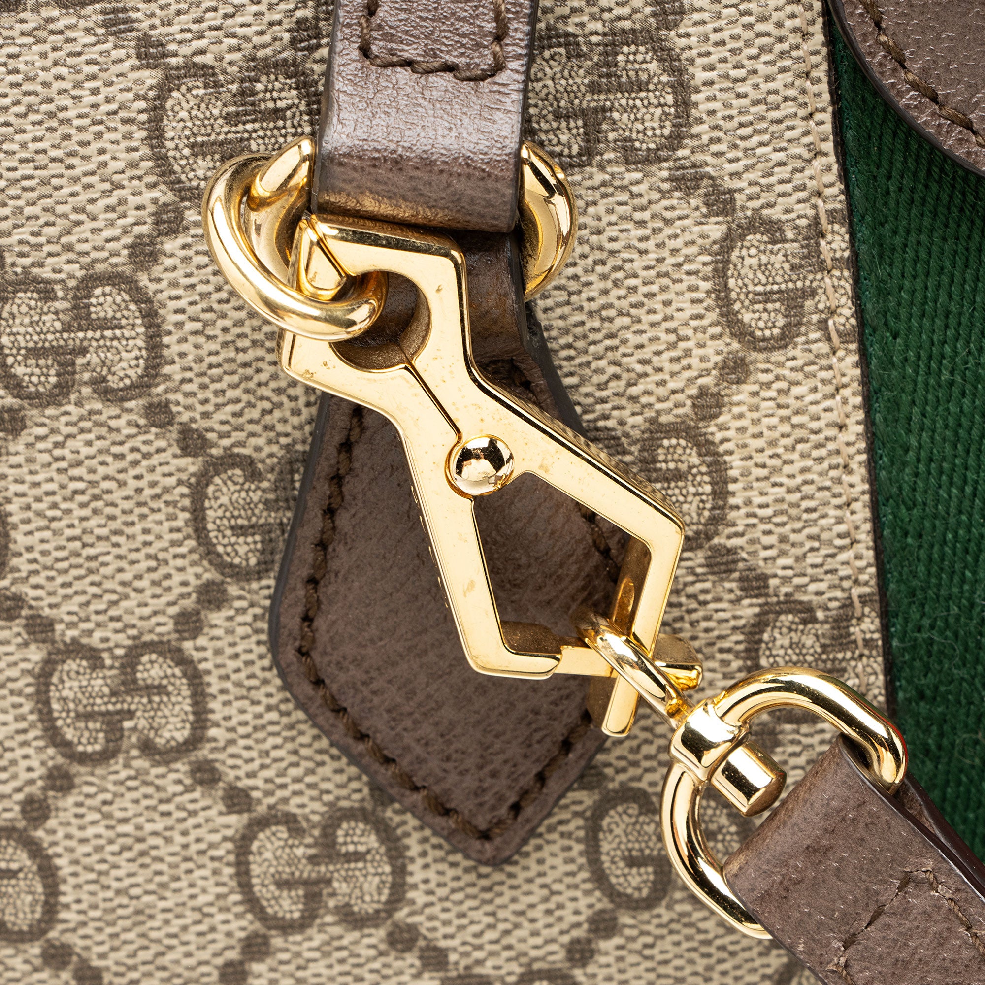 Gucci GG Supreme Ophidia Dome Medium Satchel