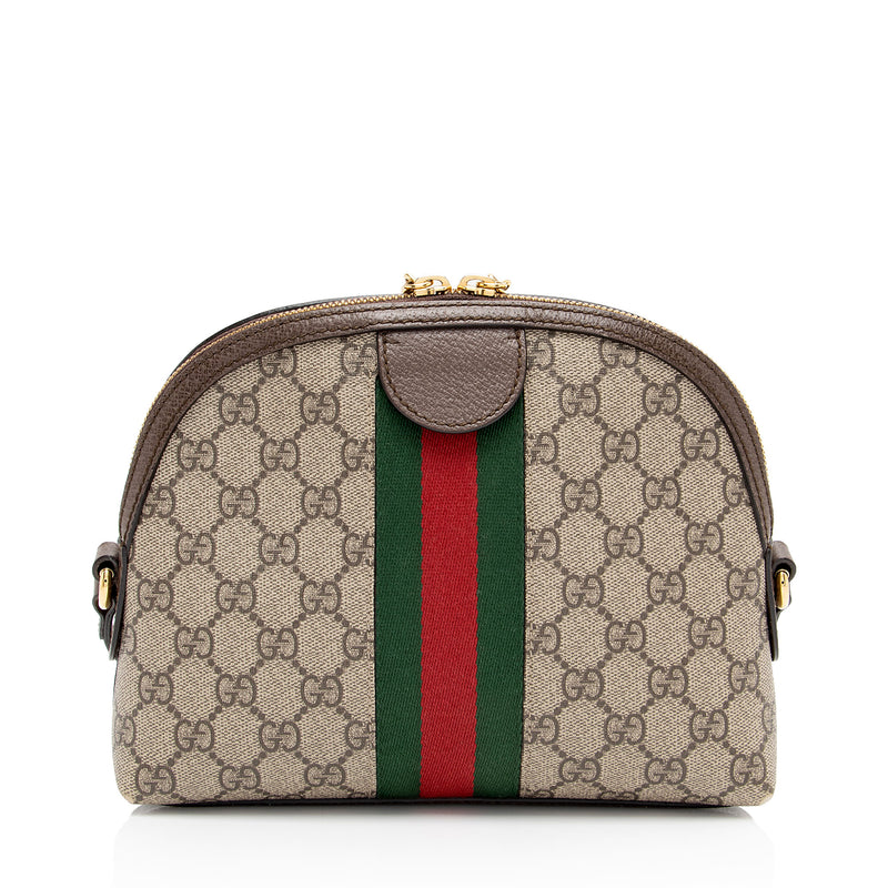 Gucci GG Supreme Ophidia Dome Small Shoulder Bag (SHF-Y7ZqHY)