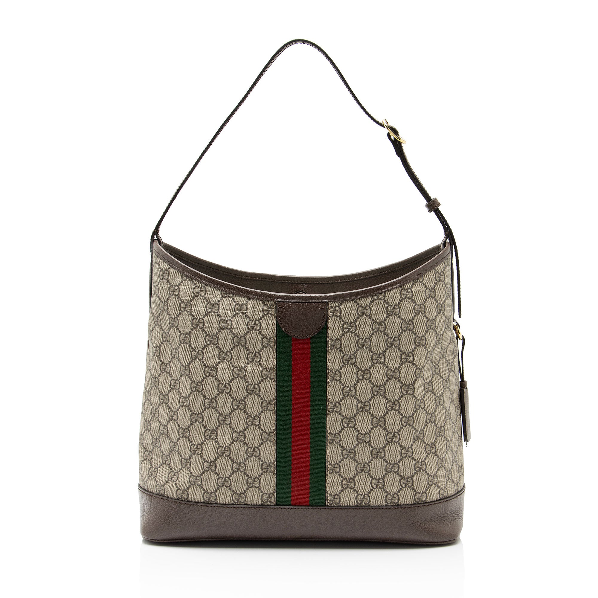 Gucci GG Supreme Ophidia Large Open Shoulder Bag