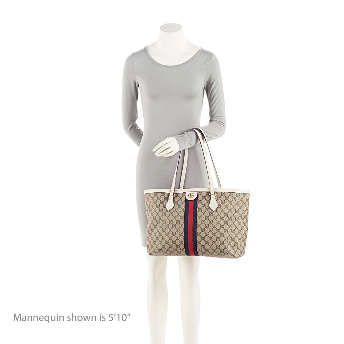 Gucci GG Supreme Ophidia Large Shopping Tote