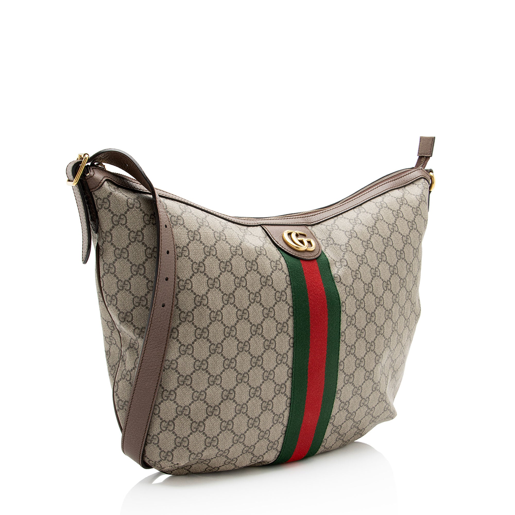 Gucci GG Supreme Ophidia Large Shoulder Bag