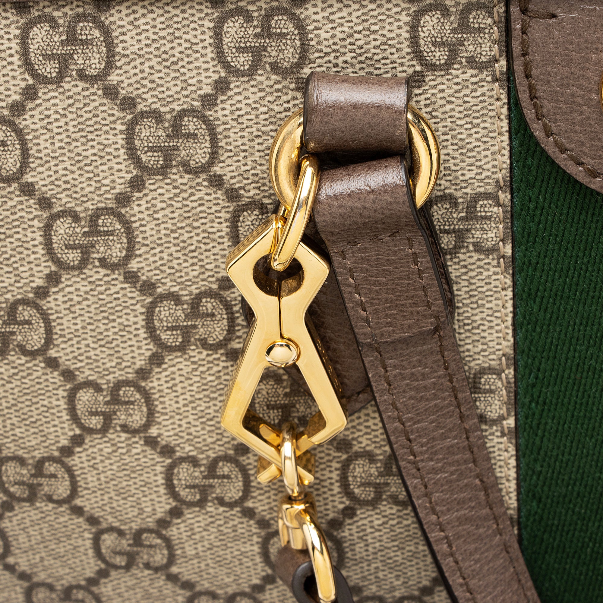Gucci GG Supreme Ophidia Large Zip Tote