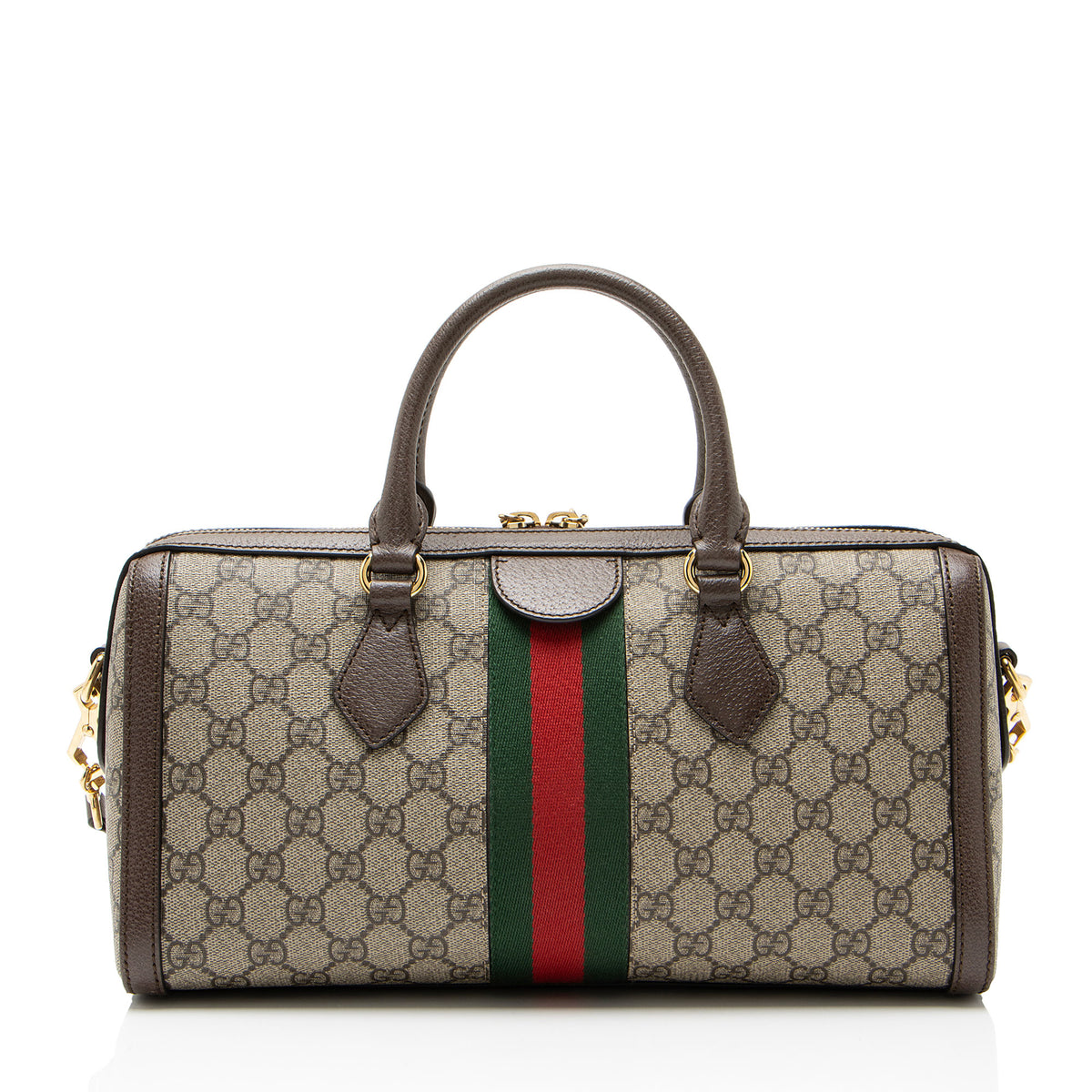 Gucci GG Supreme Ophidia Medium Boston Bag