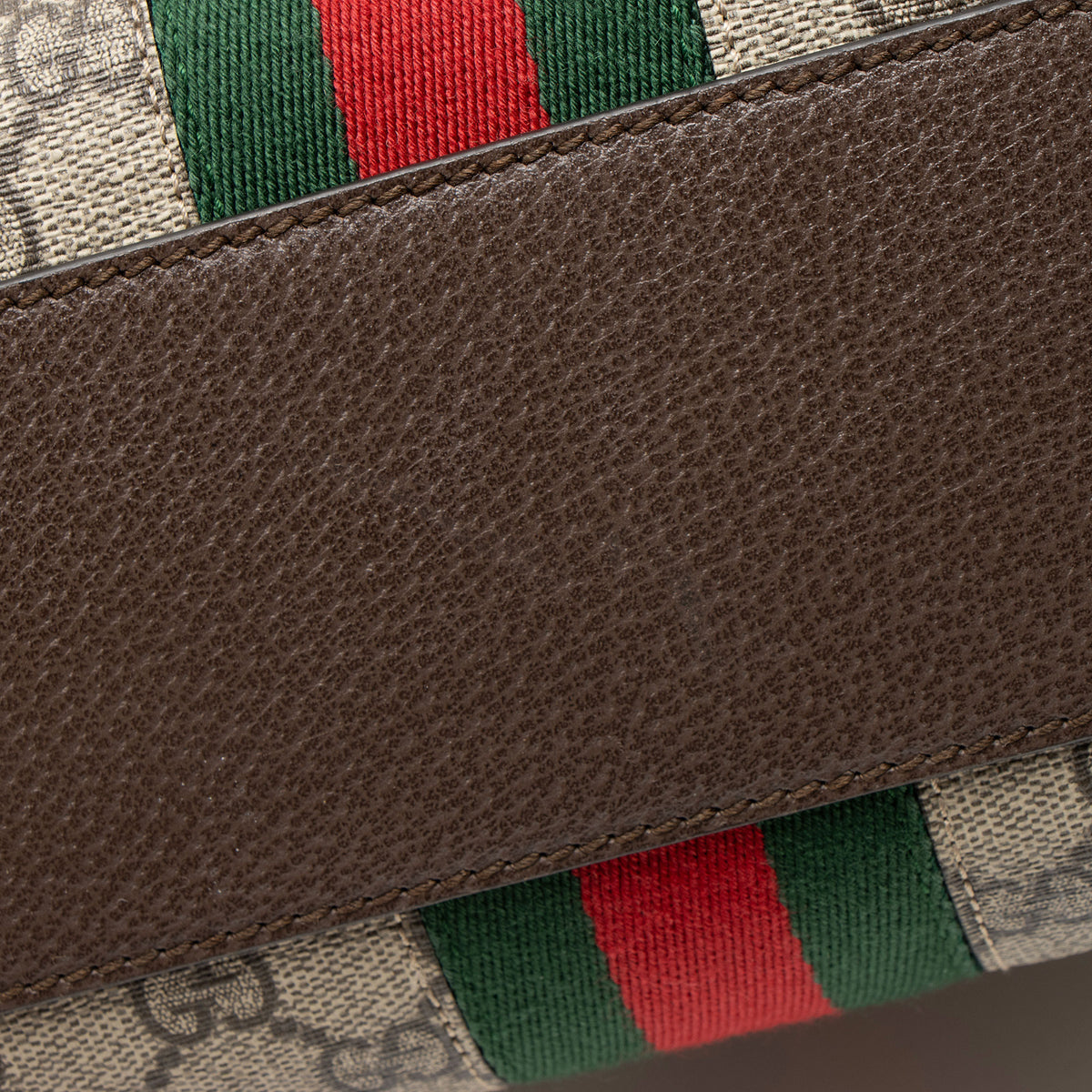 Gucci GG Supreme Ophidia Medium Boston Bag